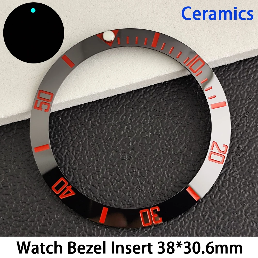 Premium 38mm Sloping Aluminum-Ceramic Bezel Insert