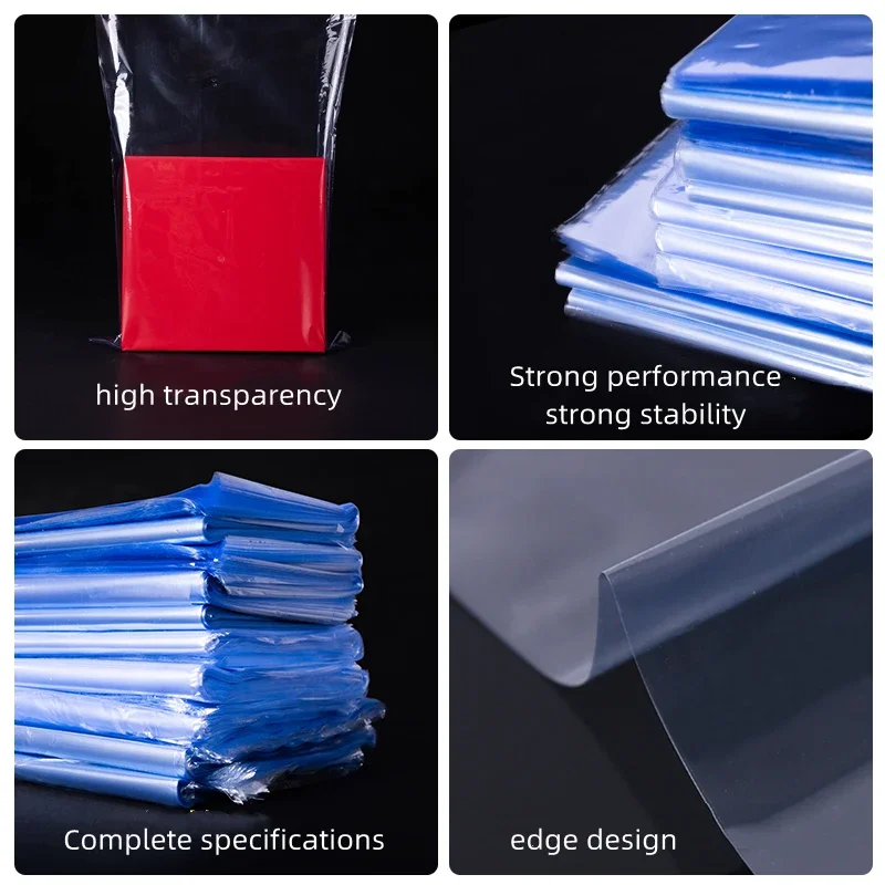 

Прозрачная Пыленепроницаемая термоусадочная пленка из ПВХ, 100 шт.