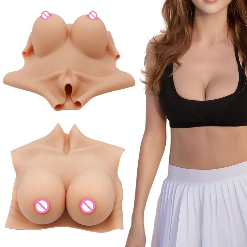 

Silicone Breast Forms Realistic Blood Vessels And Skin Texture Fake Boobs For Man To Woman Cosplay Crossdresser Drag Queen