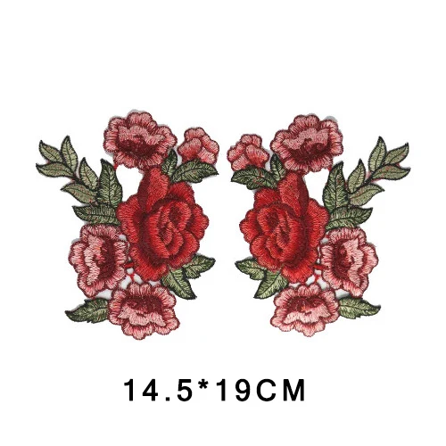 1 Pair Rose Flower B