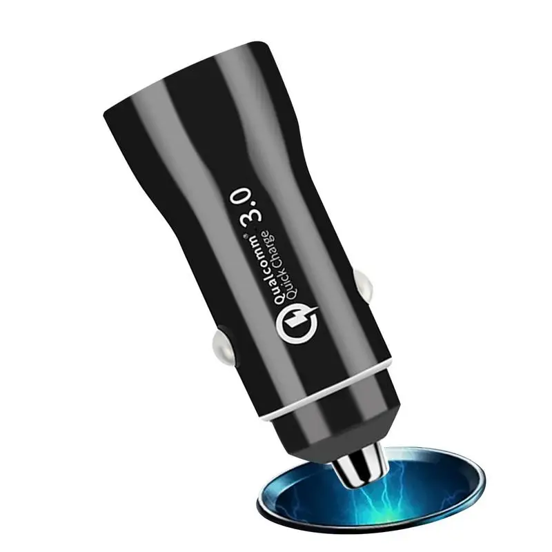 듀얼 포트 USB C 플러그 차량용 충전기, USB C타입 PD 20W, USB QC 3.0, 고속 전원 충전 허브, 자동차 담배 라이터 어댑터, 5V, 12V, 9V
