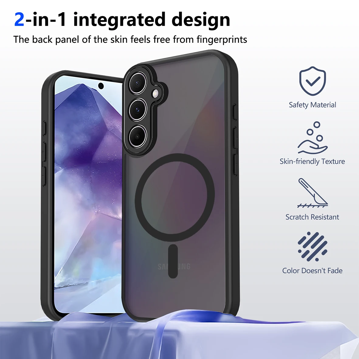 Magsafe Matte Clear Protective Phone Case
