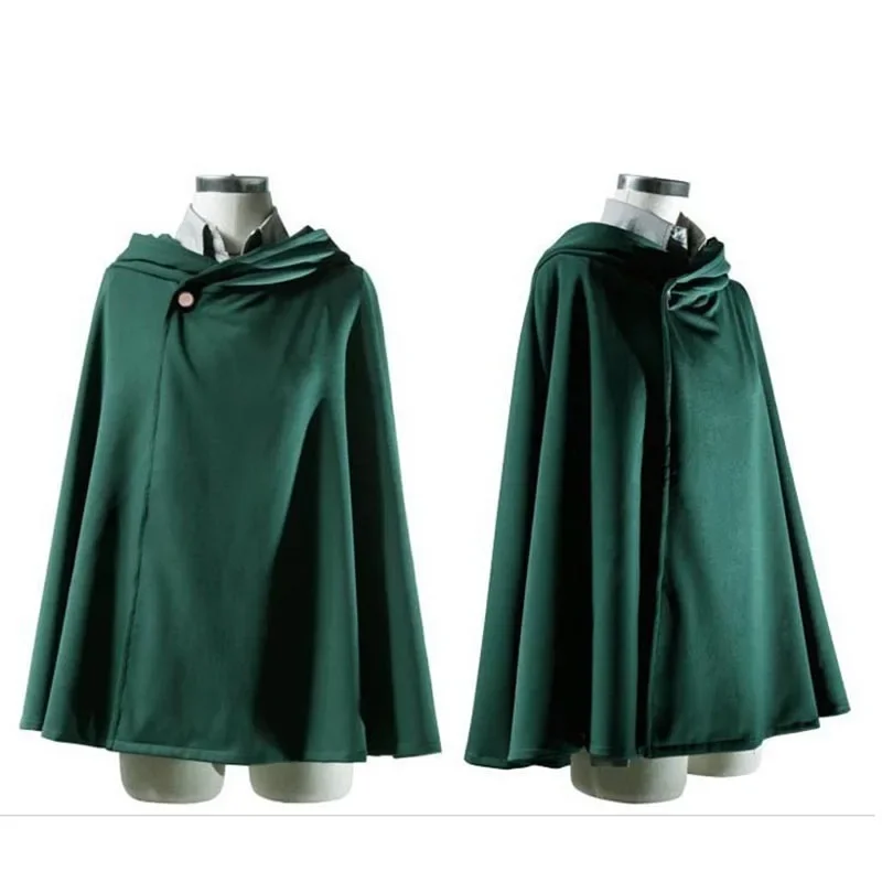 Attack on Titan: Eren Yeager | Survey Corps Leather Costume 49 Attack on Titan Levi Ackerman Survey Corps Cosplay Costume