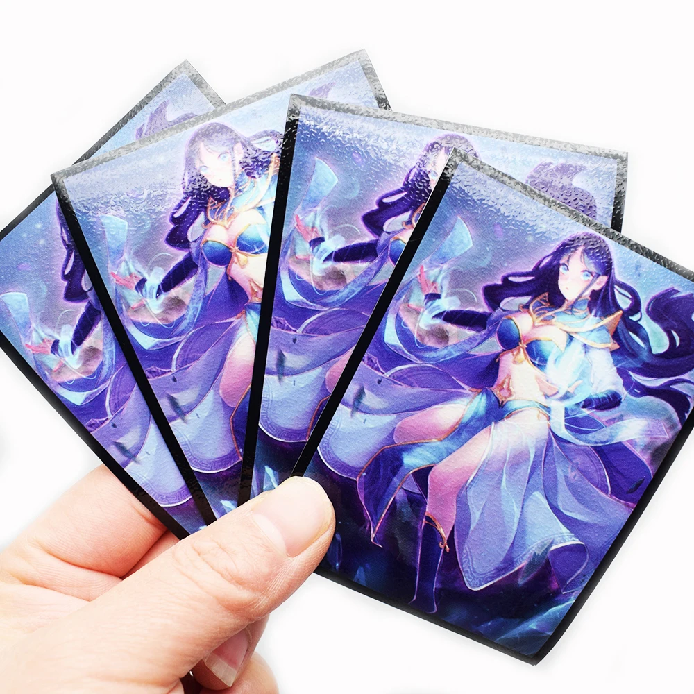 100PCS Goddess Matte Board Games Ultimate Outer Card Sleeves Trading Cards Protector Tarot Shield Magical Card Cover PKM 66x91MM