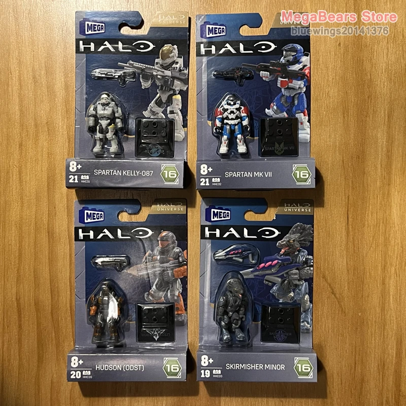 Halo Mega Construx Blue Team | Building Blocks Toys - Series 16 Kelly-087  Building - Aliexpress