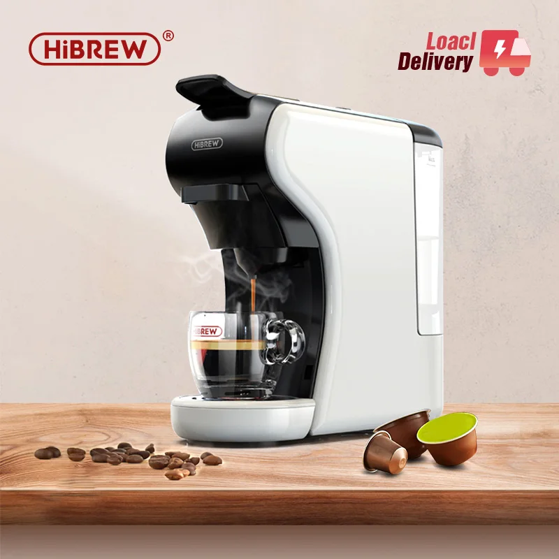 ماكينة صنع القهوة HiBREW 4 في 1 متعددة الكبسولات أ...