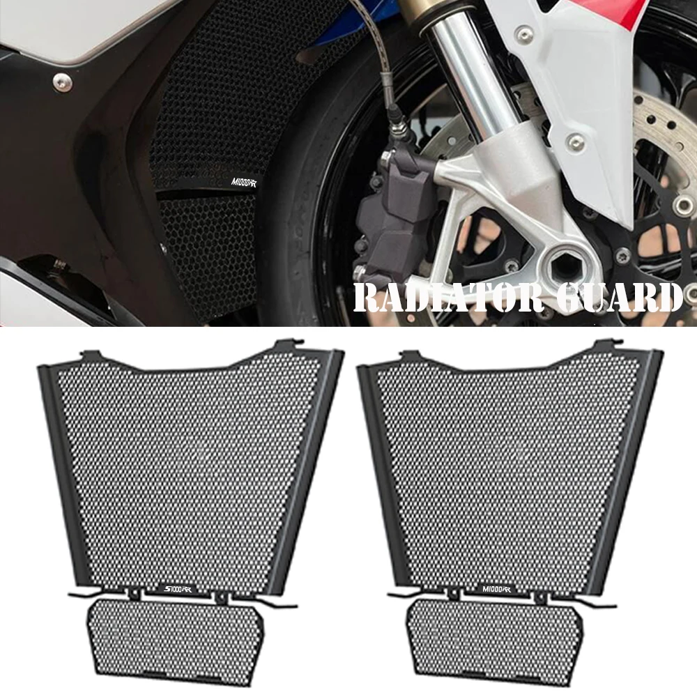 

For BMW M1000RR M 000 R/RR Radiator And Oil Cooler Guard Set 2021-2022 M1000R 2023 2021 Motorcycle Radiator Grille Guard Cover
