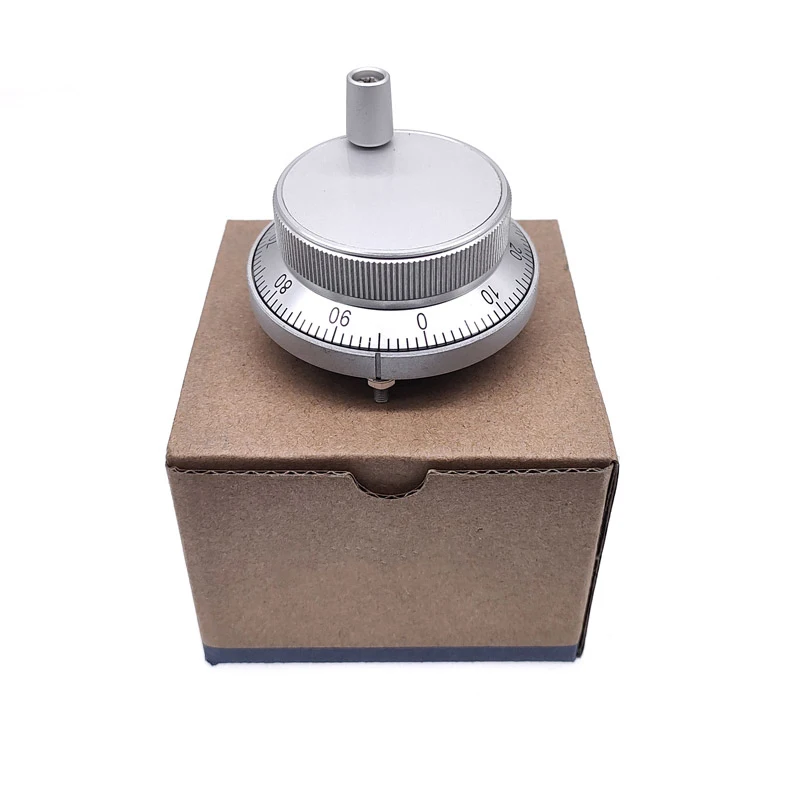 Handwheel CNC Pulser 60mm 5V 4Pin 6Pins Pulse 100 Manual Pulse Generator Hand Wheel CNC Machine Rotary Encoder images - 6