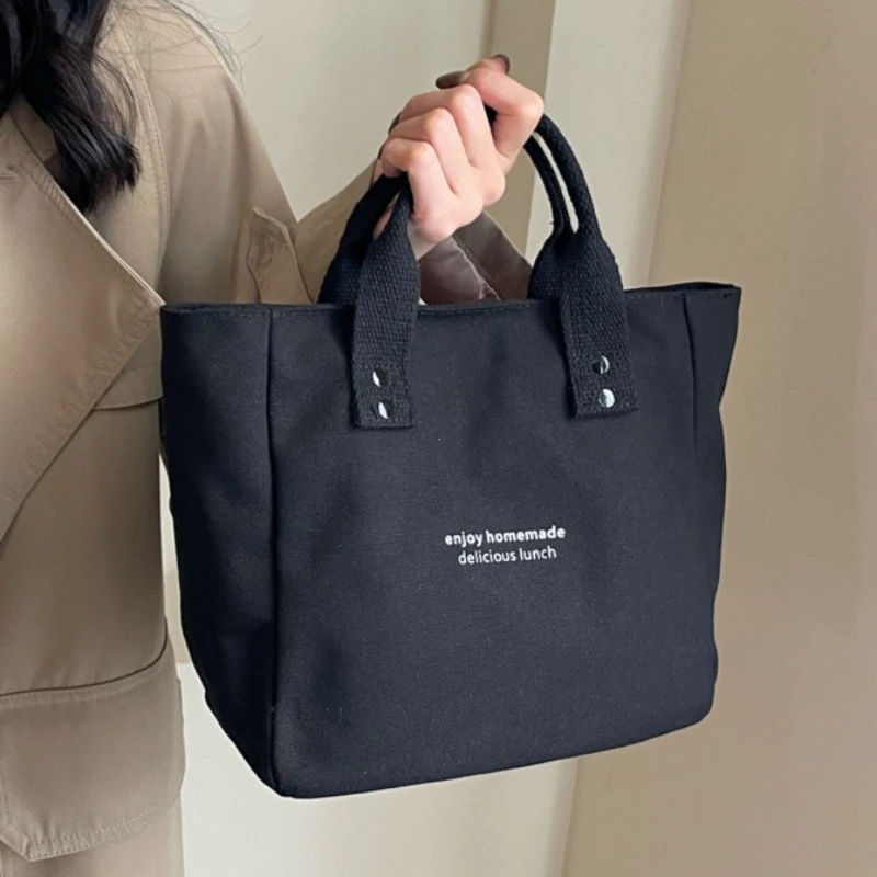 Classic Canvas Tote Bag - Durable and Versatile Shoulder Bag