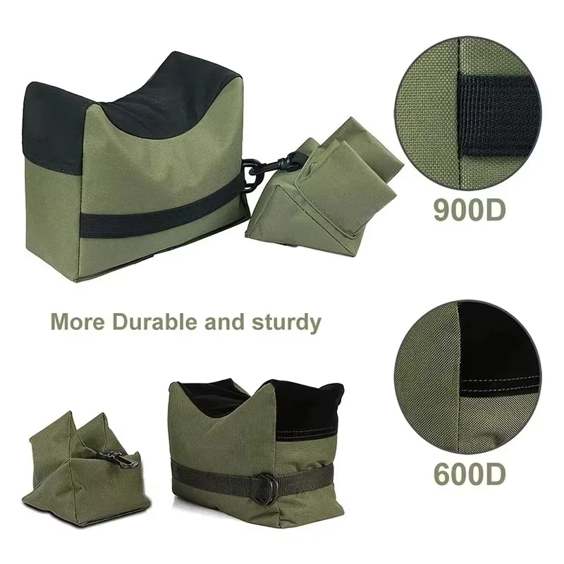 Front And Rear Bags Sandbags (Without Sand) Outdoor Camping Storage Bag Portable Item Storage And Storage Sandbags 1