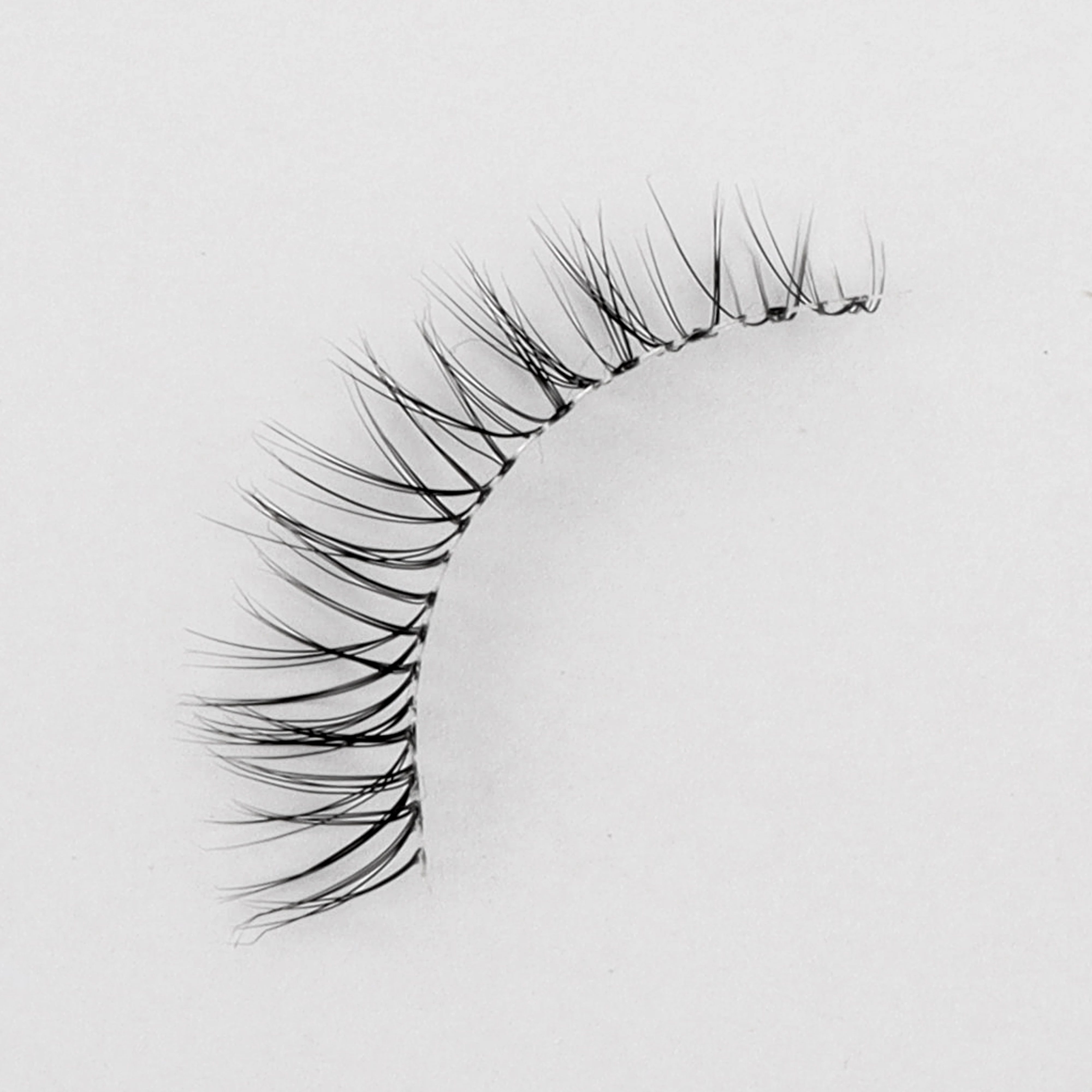 2pairs Clear Band Eyelashes Mink   Natural False Eyelashes Invisible Thin Band Lashes Cosplay Anime Eyelash Makeup Free Shipping