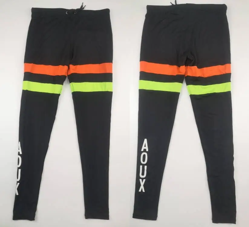 Mens Compression Track Pants High Stretch Mens Joggers Polyester Tights Men Pencil Pants Tracksuit Bottoms M-XL men trousers