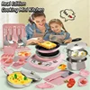 Kitchen Toys Girl Baby Can Cook Funny Mini Kitchen items Real Cooked Family Toy Set Birthday Gift Girl Toys Kitchen accessories 1