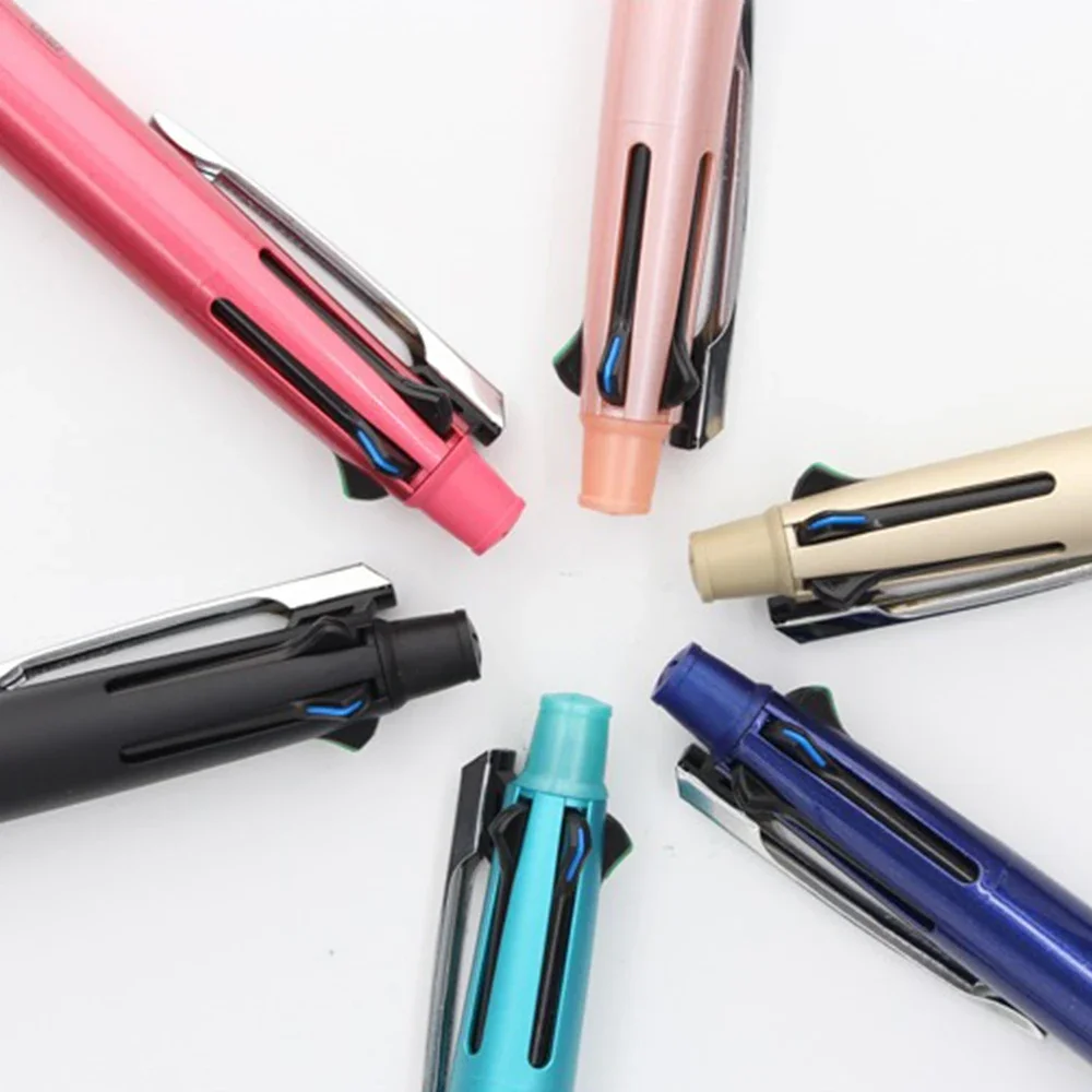 Japan UNI JETSTREAM Multifunctional 4 in 1 0.38/0.5/0.7mm Ballpoint Pen+0.5mm Mechanical Pencil MSXE5-1000 Office Supplies