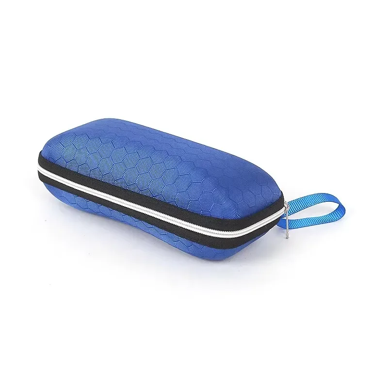 Portable Zipper Glasses Case with Lanyard 3