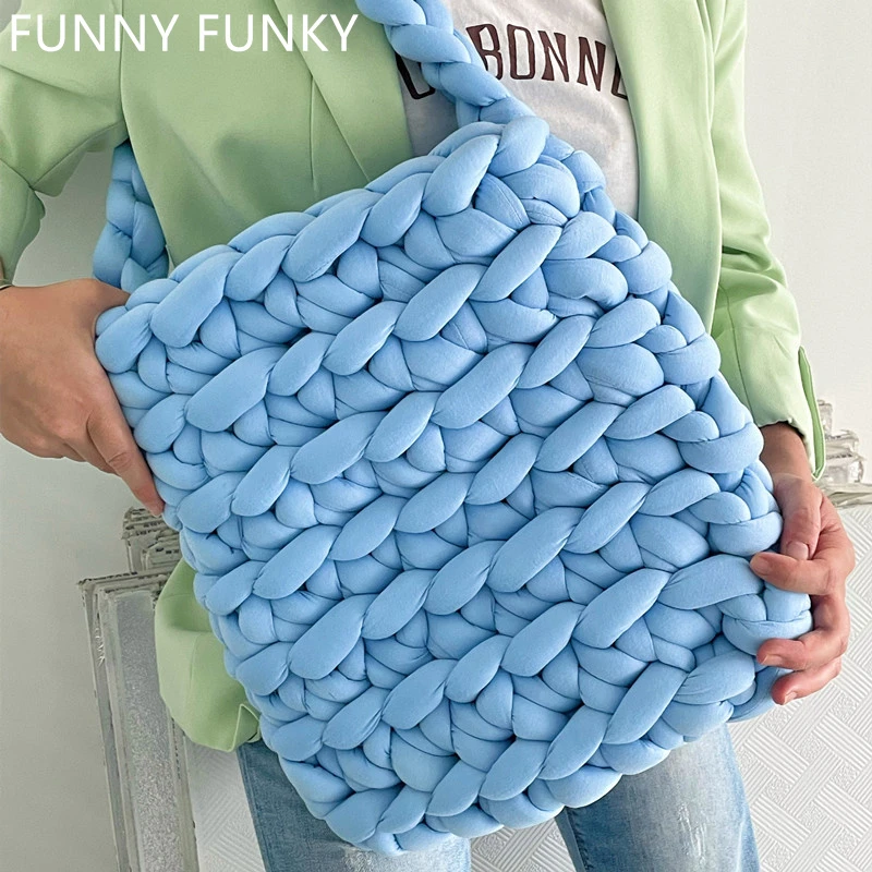 Handmade Crochet Tote Bag Shopper Handmade Bag Bags Shopper Crochet