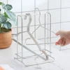 Hanger  Rack Laundry Room Accessory Clothes Stands Metal Shelves Stainless Steel Organizer Shelf Bathroom  Donkey 3