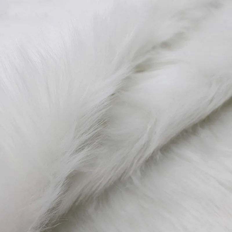 78/90/120cm Snowy White Christmas Tree Skirt christmas tree skirt Soft Faux Fur Xmas Trees Carpet Mat Ornaments For New Year Party Home Decor