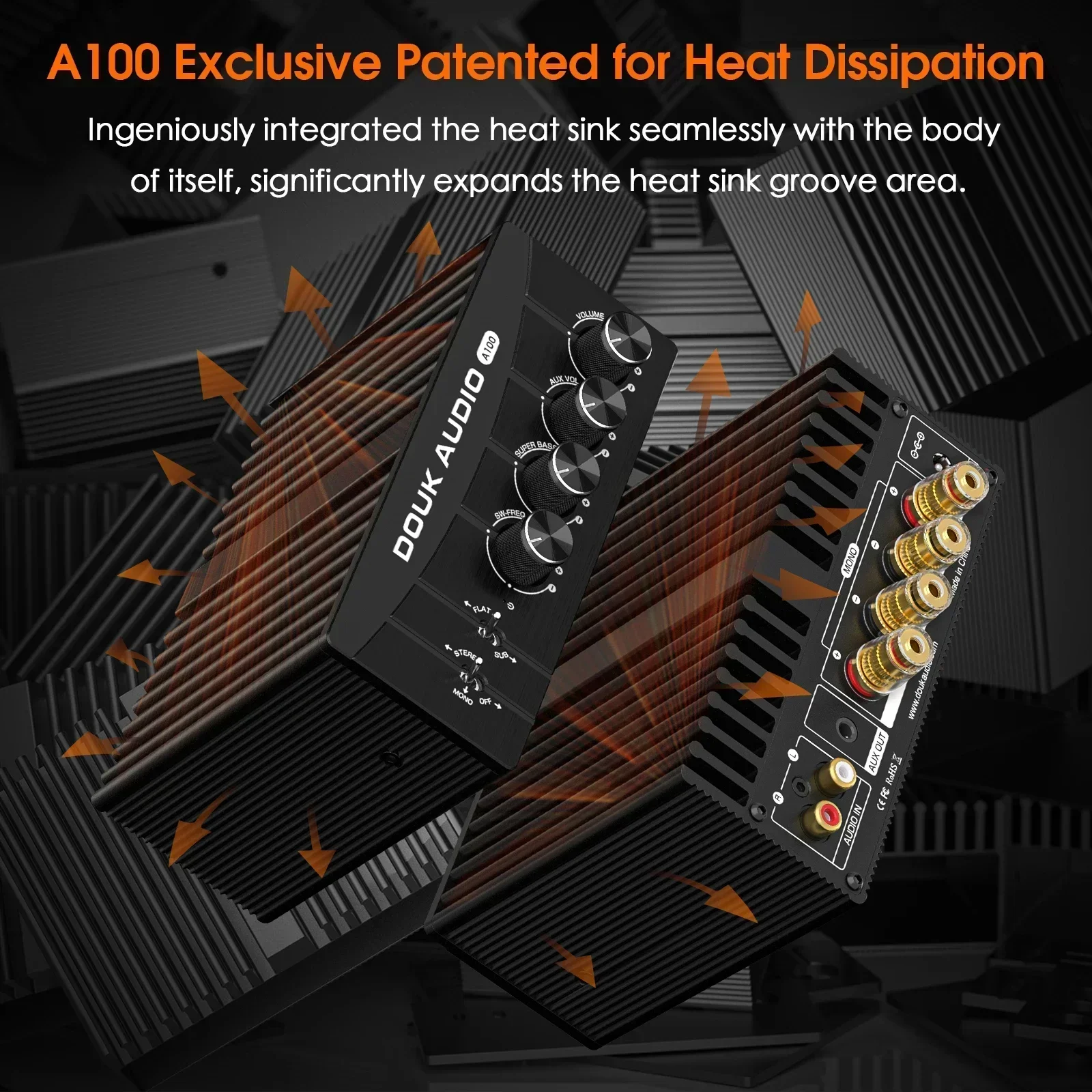 Pack 2x Amplificateurs Topping B100 + DAC Topping E70 + Câbles Topping