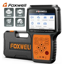 Foxwell NT650 Elite OBD2 Code Reader Scanner TPS BRT A/F Adjust DPF OBD Car OBD Professional diagnostic tool OBD2 Auto Scanenr