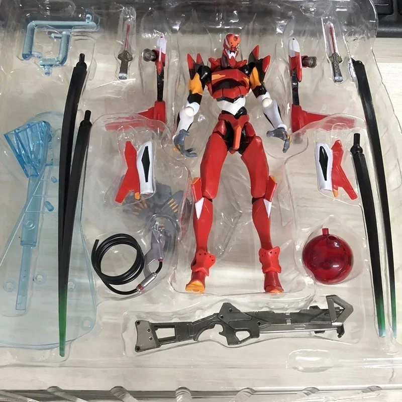 

16CM Neon Genesis Figure Eva 02 Movable Doll MAF005 EVANGELION-02 Production Model Figure Kit Anime PVC Collection Toys Gift