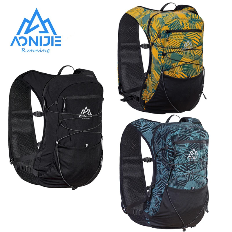 AONIJIE C9112 12L Unisex Outdoor Running Off-Road Backpack Lightweight Hydration Pack Travel Bag Vest Harness Hiking Rucksack 2
