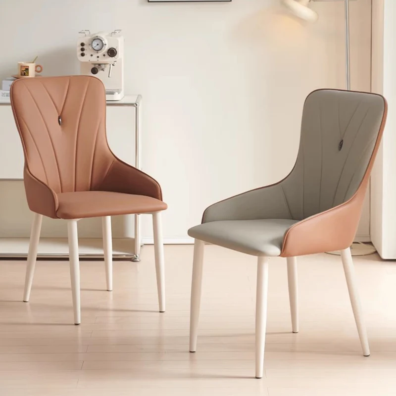 

Modern Nordic Dining Chair Restaurant Designer Kitchen Accent Chairs Gaming Vanity Sillas Salon Comedor Home Furniture CY50DC