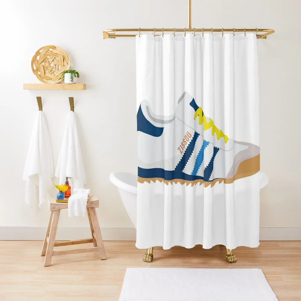 

Sneaker - The Life Aquatic with Steve Zissou Shower Curtain Window Waterproof Fabric Shower Bathtub Curtain