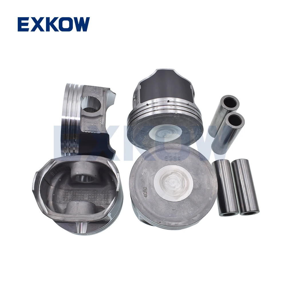 Standard Size Piston & Ring for Mitsubishi LANCER CLASSIC OUTLANDER I GALANT ECLIPSE GRANDIS 2.4L 4G69 MN183396 1110A966
