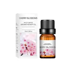 Lavender Vanilla Rosemary Aromatherapy Oil - Calming 10ml Essential Blend for Home Relaxation & Diffuser Use (Cherry Blossom)