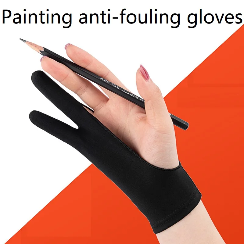 Tablet Gloves Drawing Gloves Left Hand Drawing Glove Paint Digital Graphic Tablet Glove for Drawing Glove 3