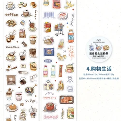 Cafe - Themed Decorative Label Stickers for Journals & Scrapbooking (D)