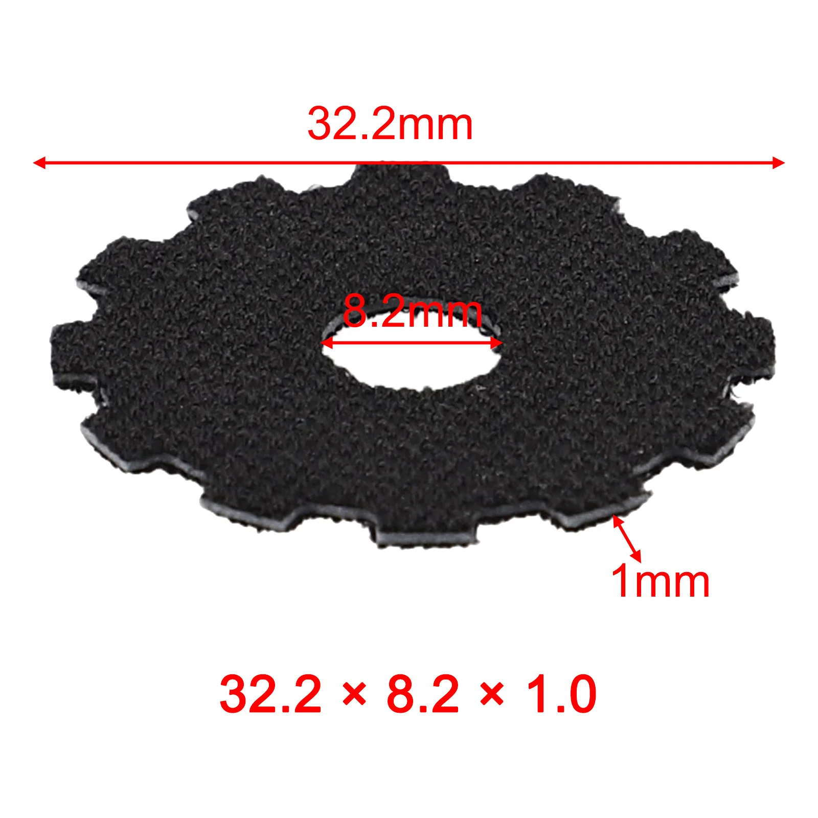 1mm Carbon Fiber Drag Washer Angeln Reel Bremse Unterlegscheibe Für Baitcasting Trommel Reel Outdoor Angeln Reel Zubehör – Detail 3