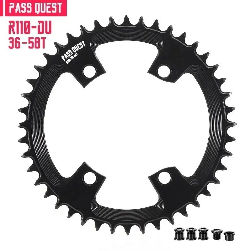 PASS QUEST Chainring 110 BCD for Shimano 105 R7100 R8100