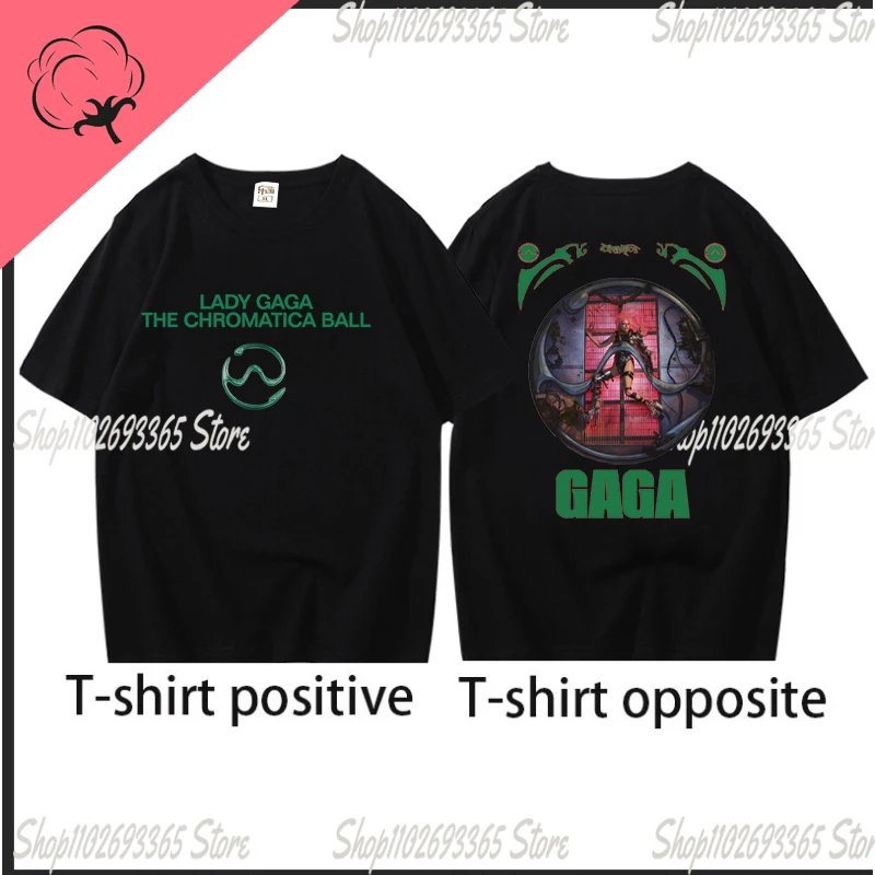 Lady Gaga The Chromatica Ball Tour T Shirt 2023 New Clothes