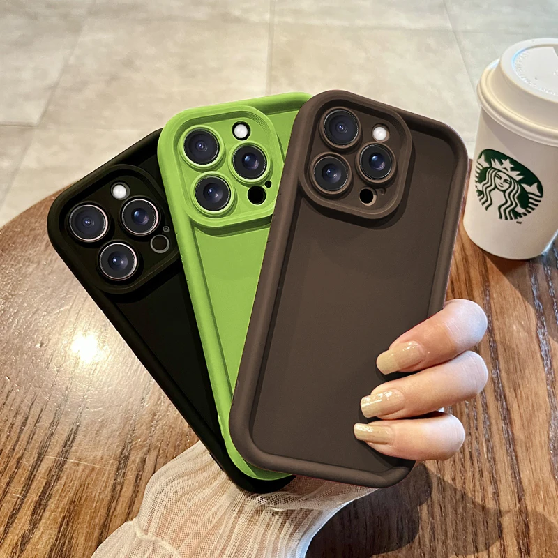 

Matte Shockproof Case For Xiaomi 13T Pro 13T 12X 12 Mi 11 Lite 5G ne Phone Cover Groove Protective Case