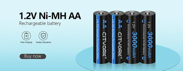 Batterie Ricaricabili AA E AAA Ad Alta Capacità - 3300mAh AA E 1100mAh AAA - Con Caricabatterie LCD - Pacco Da 8 Pezzi - Foto 9