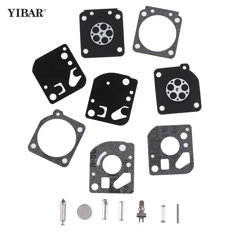 15pcs/set Carburetor Carb Gasket Diaphragm Repair Rebuild Kit Fit For