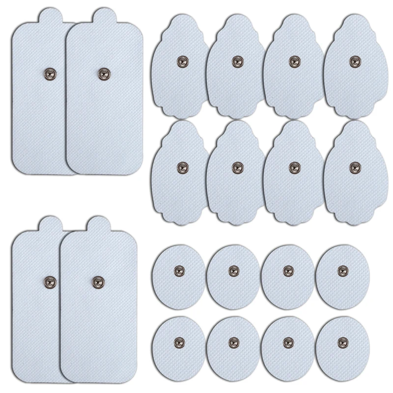 Electrode Pads Non-woven Fabric Self Adhesive Electrode Plate Combination Set Premium TENS Unit Electrode Replacement Pads 2