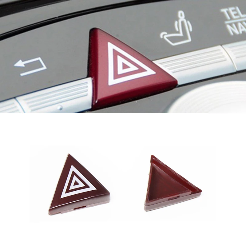 

Кнопка аварийной лампы безопасности, автомобильная опасность, фотоэлемент управления переключателем, модификация для Mercedes Benz W221 S класс 2006-2013