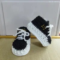Infant Baby Shoes Cotton Knitted Newborn Girl Boy Boots Fashion Solid Warm Toddler Kid Slip-On Bed Shoes Handmade 1