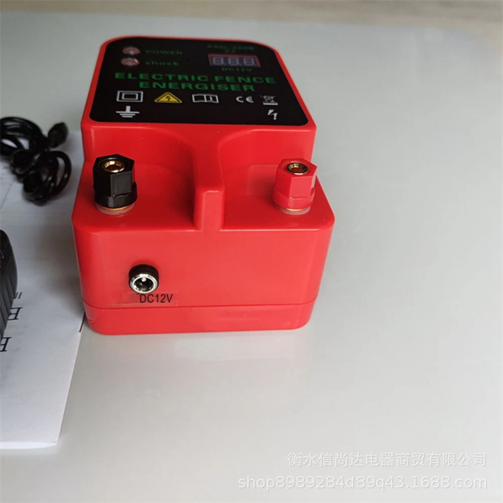 10km-electric-fence-livestock-high-voltage-pulse-controller-high-decibel-waterproof-lcd-display-eu-plug