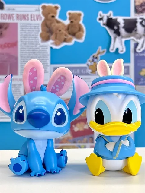 Disney Mystery Box Series Figure Surprise Blind Box Stitch Donald Duck Daisy Model Collection Dolls Gifts Cute Decorations Toys 3