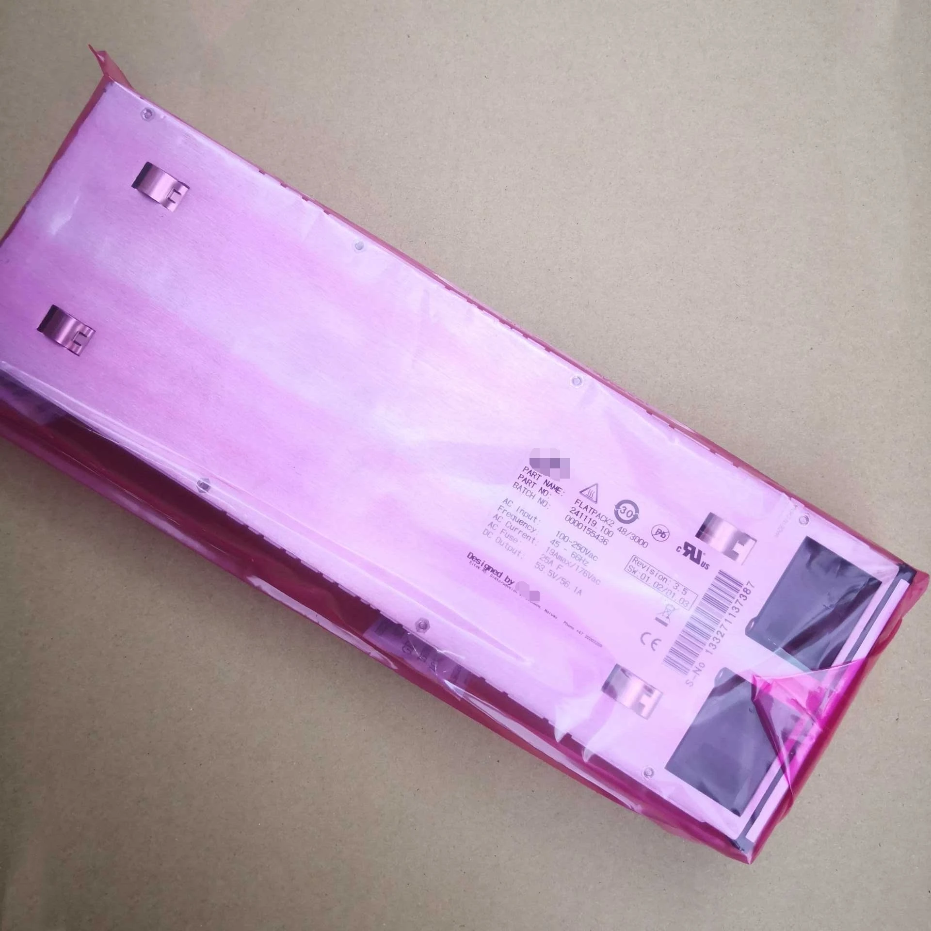 

Новинка FLATPACK2 48/3000 100-250 В 19Amax/53,5 В переменного тока в/а для высокоэффективного модуля выпрямителя источника питания ELTEK