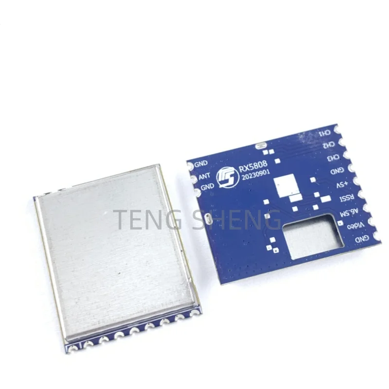 Kit complet récepteur FPV 5.8G 40CH incluant câbles AV et antennes dipôles