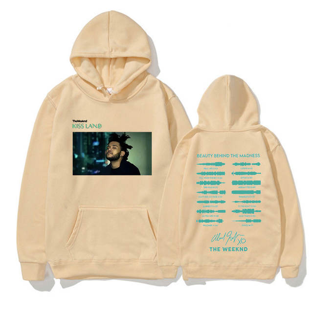 THE WEEKND KISS LAND THEMED HOODIE