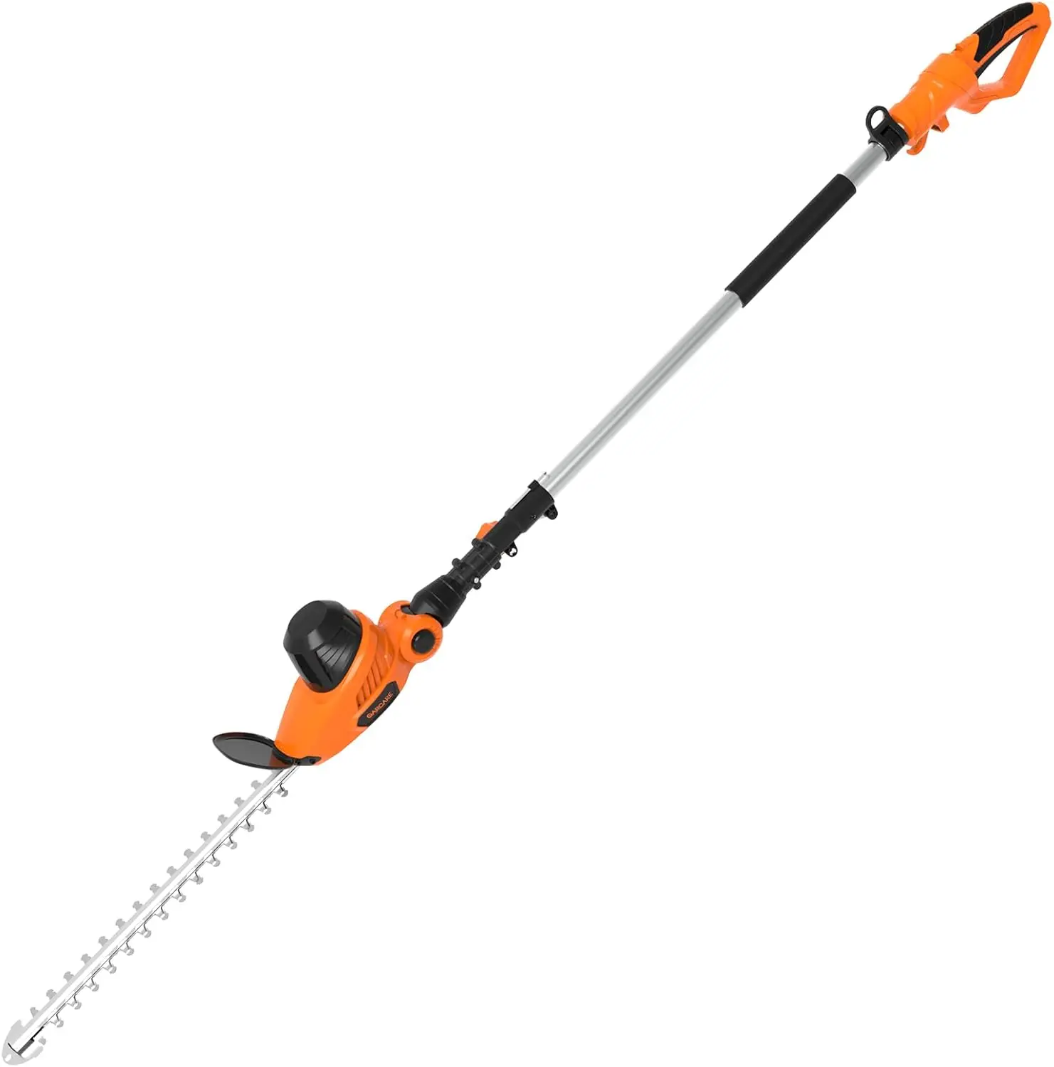 Electric Hedge Trimmers, Corded 4.8A Pole Hedge Trimmer with 18 inch Laser Cut Blade