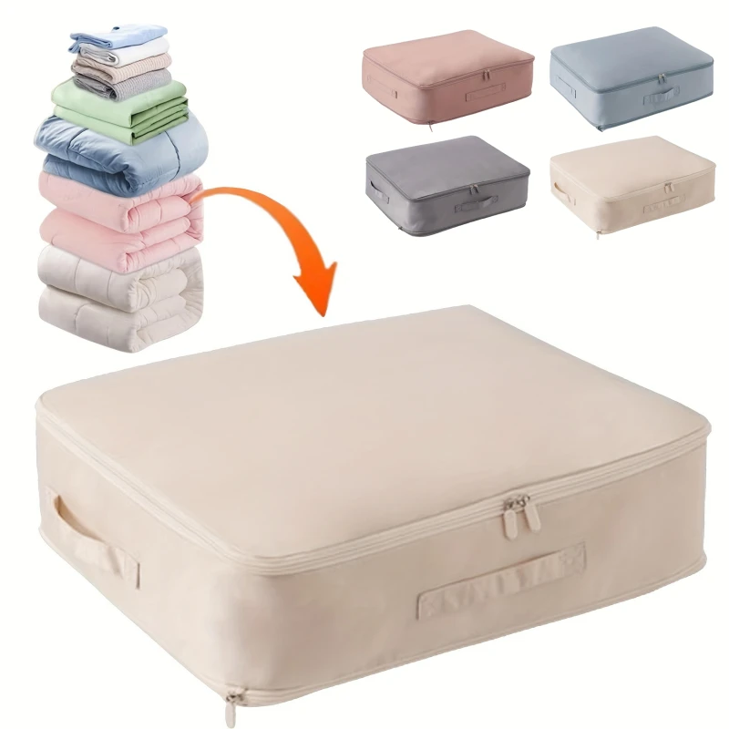 Space Saving Compression Organizer Space Bags Comforter Storage Bag Packaging Cube Bedding Storage Bag 6