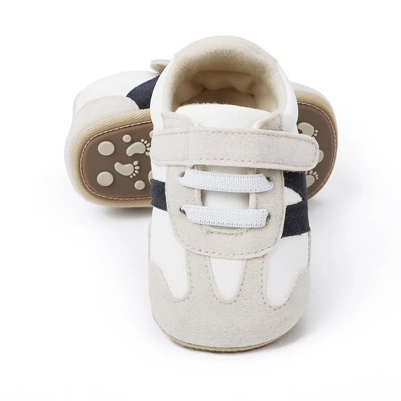 Newborn Baby Classic Sneakers Letters Splicing Baby Casual Shoe Anti-slip Hundred Walking Boys Girls Shoes 0-18 Months sneakers shoes