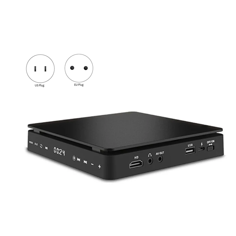 

DVD High-Definition Player Home DVD Player TV Box Disc Player -Compatible AV Connection With USB Input